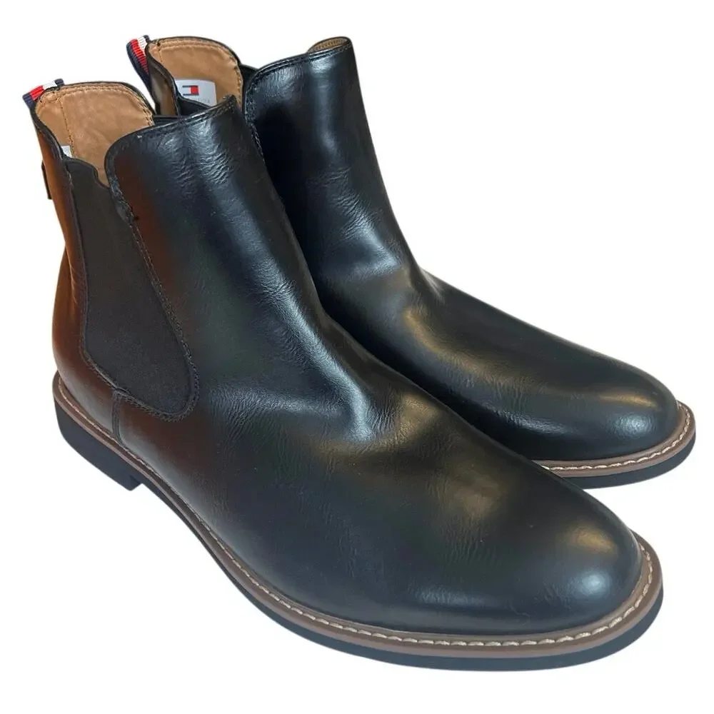 Tommy Hilfiger TM Greene 2 Chelsea Boots Black Men’s 11.5